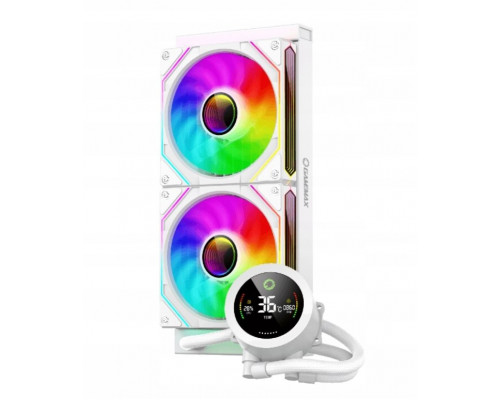 GameMax Gamemax CPU Liquid Cooler | ICEBURG 240 DIGITAL WH | Intel, AMD