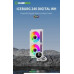 GameMax Gamemax CPU Liquid Cooler | ICEBURG 240 DIGITAL WH | Intel, AMD