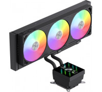 GameMax Gamemax CPU Liquid Cooler | GLACIER 360 LCD BK | Black | Intel, AMD