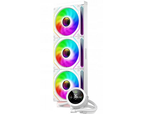 GameMax Gamemax CPU Liquid Cooler | ICEBURG 360 DIGITAL WH | White | Intel, AMD