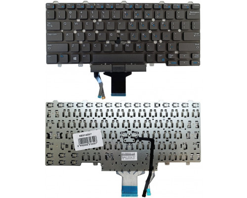 Dell Klaviatūra DELL Latitude E3340, E5450, E7450 z trackpoint US