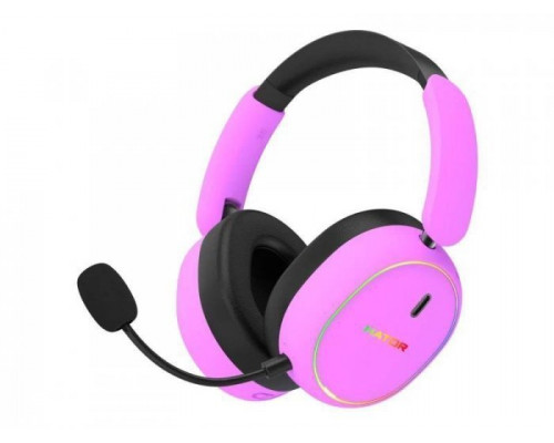 Hator dla graczy Hator Phoenix 2 Wireless bezprzewodowe fioletowe