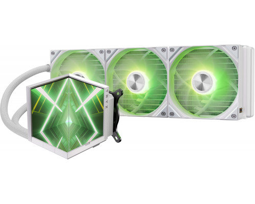 TRYX STAGE ARGB 360 AiO-chłodzenie wodne Dual-IPS-wyświetlacz - 360mm biały