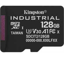 SD  PNY Kingston Technology SD  128GB microSDXC Industrial C10 A1 pSLC pojedyncze opakowanie bez adaptera