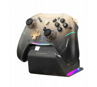 Pad Kontroler do gier Machenike G5Pro Premium Edition bezwire ze stacją ładującą - czarno-złoty