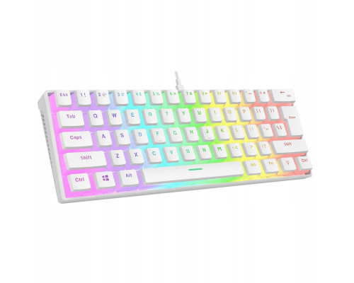 Rampage Rampage   Radiant K11 60% RGB Blue Switch, White