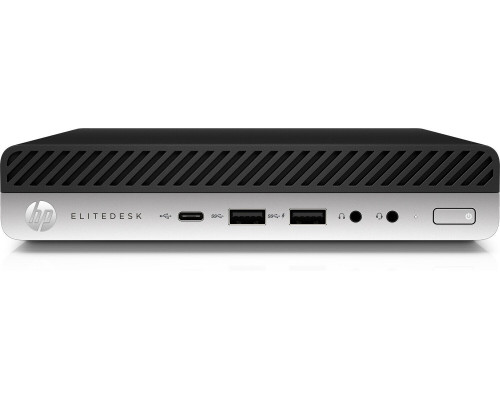Komputer T1A T1A HP EliteDesk 800 G4 Intel Core i5 i5-8500T 16 GB DDR4-SDRAM 512 GB SSD Windows 11 Pro Mini PC Black, Silver