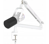 Mozos MOZOS TAM8 BIAŁY MIKROFON DYNAMICZNY USB XLR RGB LED