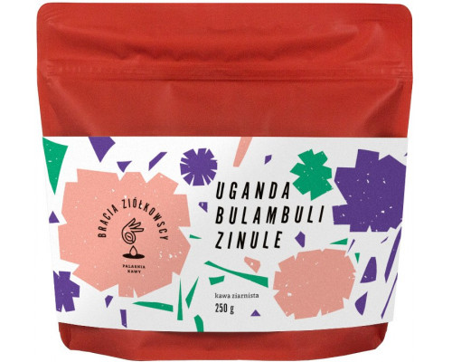 Bracia Ziółkowscy Bracia Ziółkowscy - kawa ziarnista Uganda Bulambuli Zinule Washed Filter 250 g