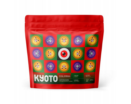 Kyoto KYOTO - kawa ziarnista Kolumbia Capitan Mark Finca Milan Filter 200 g