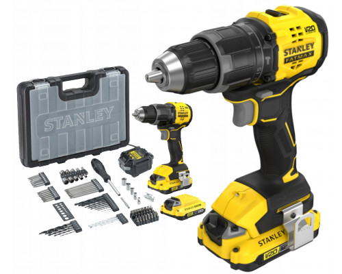 Stanley STANLEY WKRĘTARKA UDAROWA V20 SFMCD716D2A 2x2Ah + 100 ACC