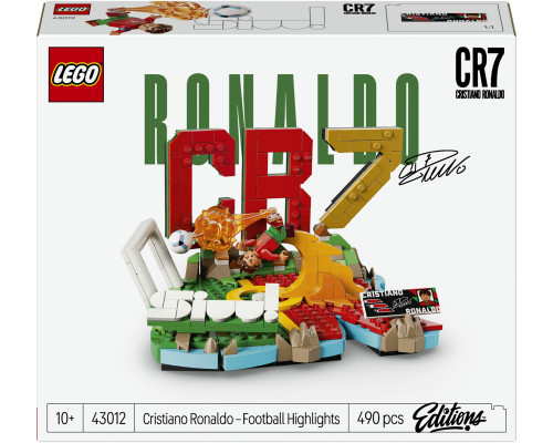 LEGO Editions Cristiano Ronaldo — piłkarskie momenty (43012)