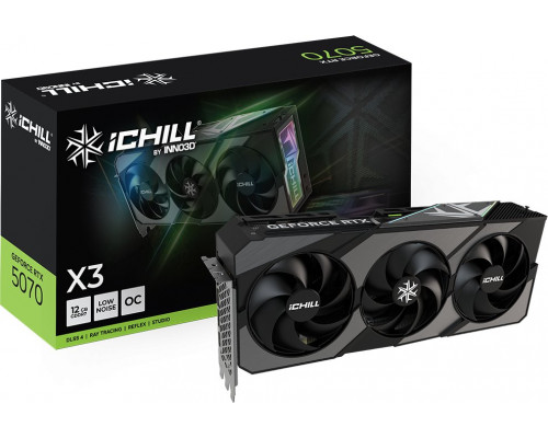 Inno3D INNO3D iChill GeForce RTX 5070 X3 NVIDIA 12 GB GDDR7