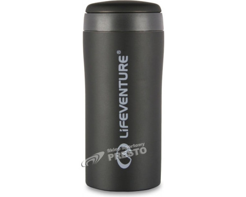 Lifeventure Mug termosowy Thermal Mug black matowy 330ml (LV-9530M)