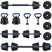 vidaXL vidaXL Zestaw hantli 4 w 1 40kg Black i blue