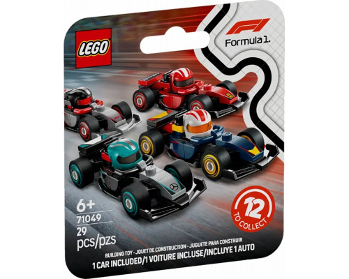 LEGO Minifigures Kolekcjonerskie bolidy F1® (71049)