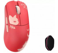 WLMouse YING Magnesium Bezprzewodowa mysz gamingowa, PAW3950HS, 8K Polling, OMRON Optical Switches - czerwony