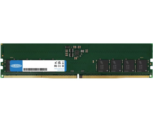 PNY ORIGIN STORAGE 32GB DDR5 UDIMM/5600MHZ 1RX8 NON-ECC 1.1V