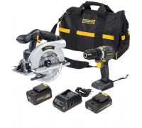Grunder Tool set 18V 2+4AH (CD-B0A18+CS-L1118)