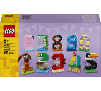 LEGO Exclusive Urodzinowe cyferki (40807)
