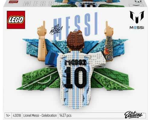 LEGO Editions Football Lionel Messi — cieszynka (43018)