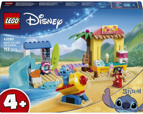 LEGO Disney Zabawa na plaży z Lilo i Stitchem (43280)
