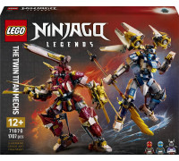 LEGO Ninjago Bliźniacze tytanowe mechy (71870)