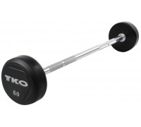 TKO Barbell Prosta Ogumowana 35kg (K805R-35)