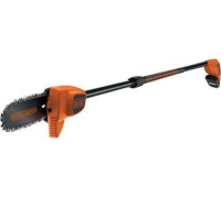 Black&Decker Pilarka akumulatorowa (18,0V, 2,0 Ah, Li-Ion, do przycinania gałęzi, dł.robocza 200-300 cm, ilość cięć z 1 naładowania 130 x 3,5cm, dł.miecza 20cm) - GPC1820L20-QW