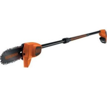 Black&Decker Pilarka akumulatorowa (18,0V, 2,0 Ah, Li-Ion, do przycinania gałęzi, dł.robocza 200-300 cm, ilość cięć z 1 naładowania 130 x 3,5cm, dł.miecza 20cm) - GPC1820L20-QW