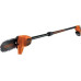 Black&Decker Pilarka akumulatorowa (18,0V, 2,0 Ah, Li-Ion, do przycinania gałęzi, dł.robocza 200-300 cm, ilość cięć z 1 naładowania 130 x 3,5cm, dł.miecza 20cm) - GPC1820L20-QW
