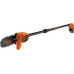 Black&Decker Pilarka akumulatorowa (18,0V, 2,0 Ah, Li-Ion, do przycinania gałęzi, dł.robocza 200-300 cm, ilość cięć z 1 naładowania 130 x 3,5cm, dł.miecza 20cm) - GPC1820L20-QW