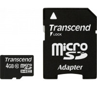 SD  Transcend MicroSDHC 4 GB Class 10 UHS-I  (TS4GUSDHC10)