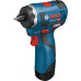 Bosch cordless drill GSR 12V-20 Professional HX, 12V (blue / black, L-BOXX, 2x Li-ion battery pack 3.0Ah) - 9WBAEHP5