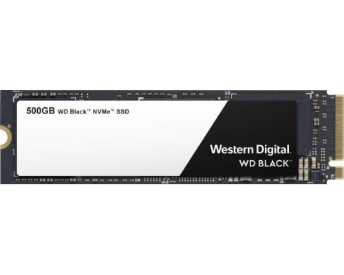 SSD 500GB SSD WD Black 500GB M.2 2280 PCI-E x4 Gen3 NVMe (WDS500G2X0C)