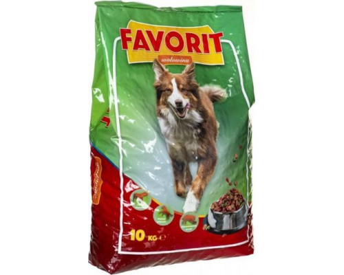 Favorit Food for the dog Favorit Beef 10kg - 5901793404325