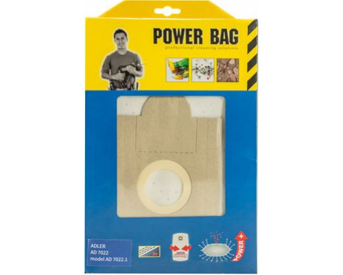 Adler Bags for the vacuum cleaner (Fiber synthetic; Adler AD 7022.1; 5 pcs.)