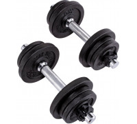 Body Sculpture dumbbells BW 780LX2 cast iron 2 x 10 kg