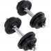 Body Sculpture dumbbells BW 780LX2 cast iron 2 x 10 kg