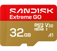 SD  SanDisk Extreme GO MicroSDHC 32 GB Class 10 UHS-I/U3 A1 V30 (SDSQXGN-032G-GN6MN)