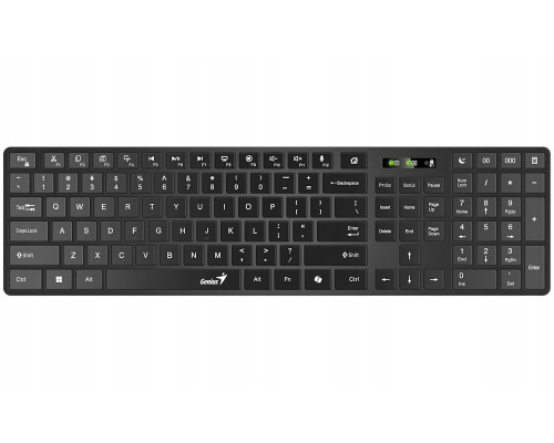 Genius Slimstar 7250BT bezprzewodowa CZ/SK Czarna (31320004409)