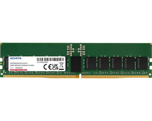 ADATA DDR5, 32 GB, 5600MHz, CL46 (AD5R560032G20-SHYA)