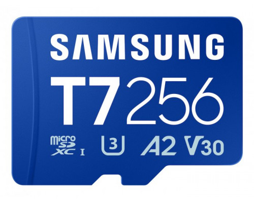 SD  Samsung T7 MicroSDXC 256 GB Class 10 UHS-I/U3 A2 V30 (MB-MB256T/WW)