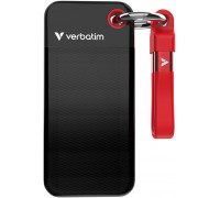 SSD Verbatim Pocket 512GB Black-red (32284)