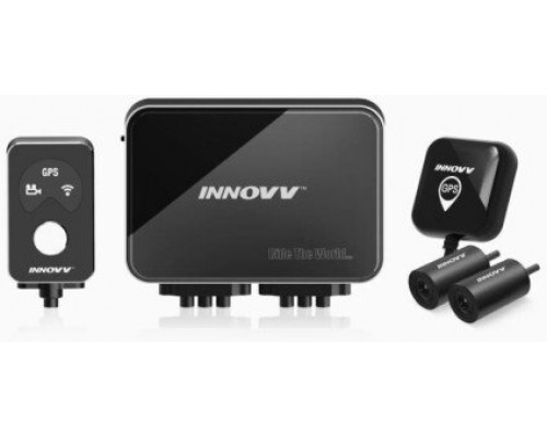 Innovv INNOVV K7 - wideorejestrator motocyklowy 2 kamery przód i tył z trybem nocnym