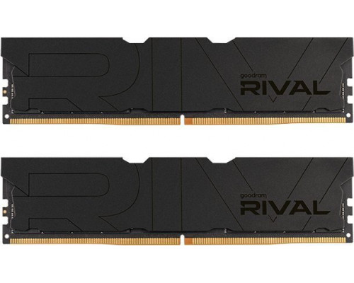 GoodRam Rival Deep Black, DDR4, 32 GB, 3600MHz, CL18 (GGDKD4-36VL18/32GDC)