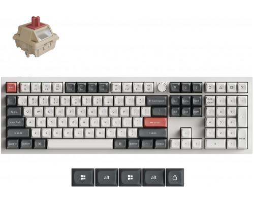 Keychron Q6 Ultra 8K Keychron Silk POM Switch Red (4894979048639)