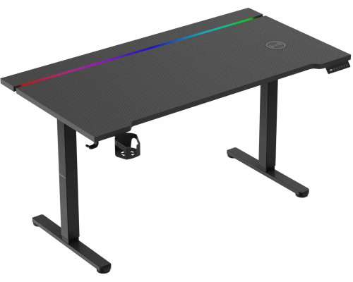 Gaming galds Huzaro Hero 8.7 RGB Black 140 cmx70 cm