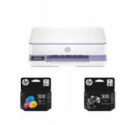 MFP HP ENVY MFP 6110e 714J3B + Komplet tuszy 308 7FP21UE+7FP20UE (714J3B+7FP21UE+7FP20UE)
