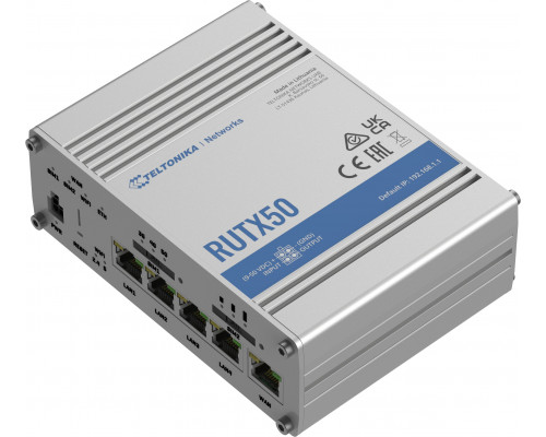 Teltonika RUTX50 Industrial 5G LTE DUAL SIM EMEA (RUTX5000AC00)